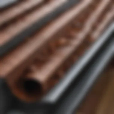 Brush Gutter Guard for Plastic Gutters Brush gutter guard on plastic gutter to keep leaves out