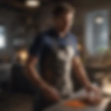 Cutting-Edge CLC Apron in Culinary Arts Modern CLC apron for culinary protection