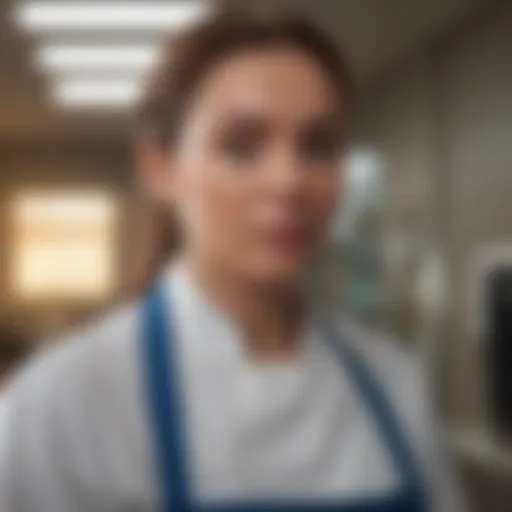 Innovative CLC Apron in Healthcare Setting Protective garment worn by medical professional