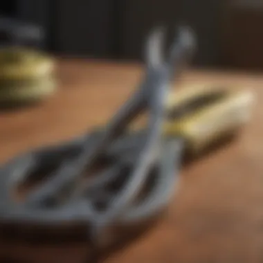 Versatile Tool Design Close-up of round jaw vice grip pliers emphasizing versatility