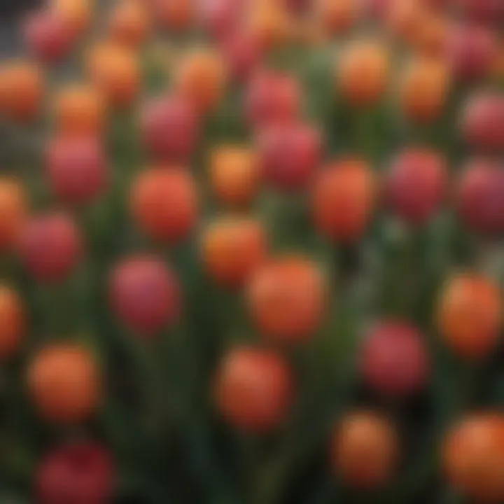 Colorful Tulip Bulb Arrangement