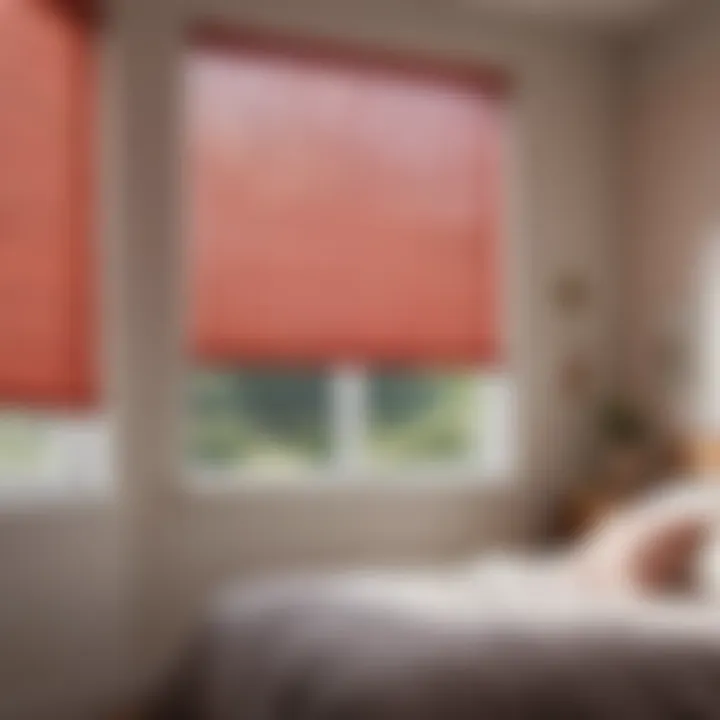 Colorful Vinyl Mini Blinds in Kids' Room