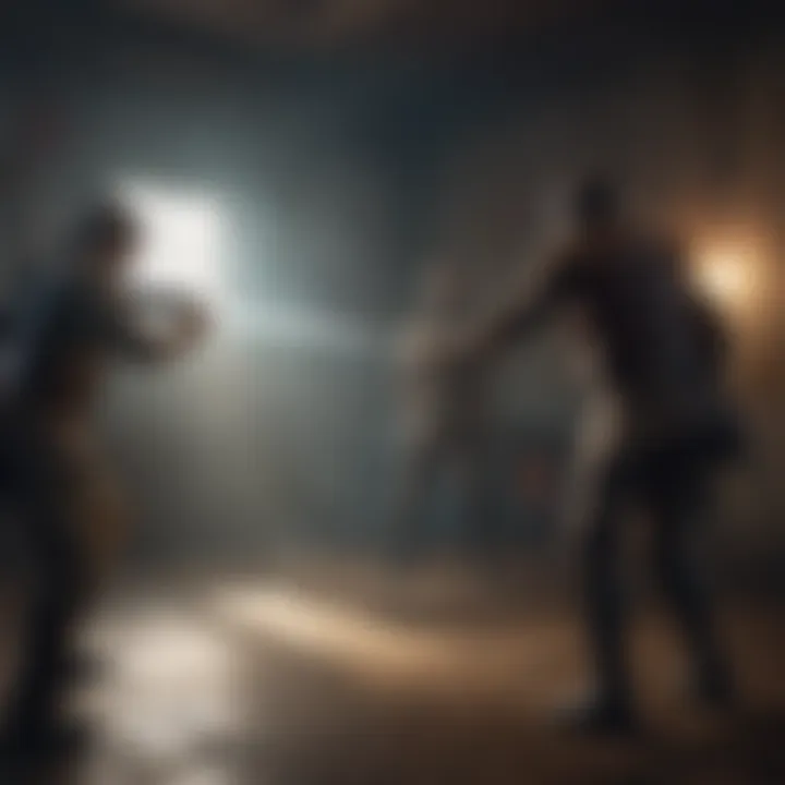 An illustration depicting historical combat methods used against notorious killers.