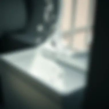 Overflow pan of an air conditioning unit with water buildup