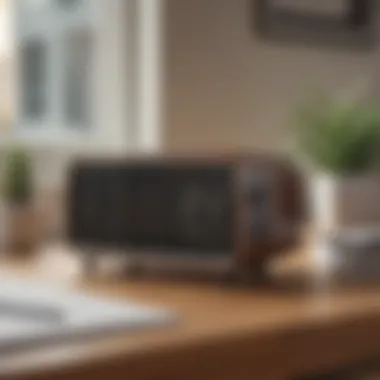 Compact Size Ideal for Small Spaces - Lasko Desk Heater