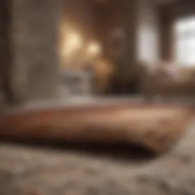 Comparison of padded vs. non-padded carpet