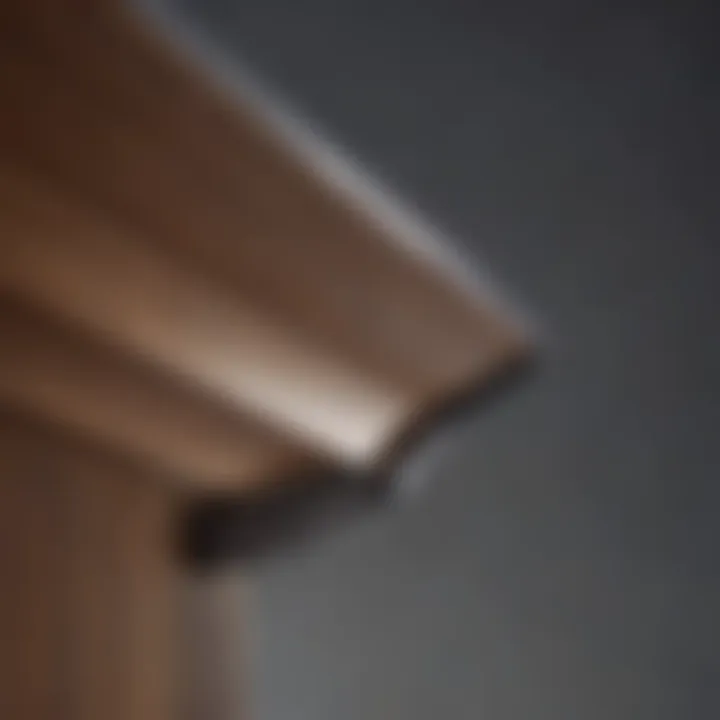 An illustration of proper installation techniques for garage door weatherstrip seals.