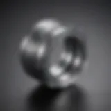 Thread Design of a Helicoil Insert Detail view of a helicoil insert showcasing its thread design