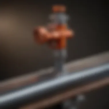 Installation Technique for Repair Clamps Diagram outlining the installation technique of a metal pipe repair clamp