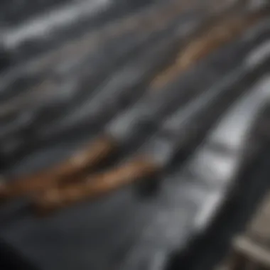 Comparison of Various Metal Duct Clamp Types Different types of metal duct clamps arranged for comparison