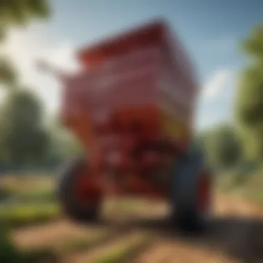 Efficient seed spreading with a top-quality garden spreader