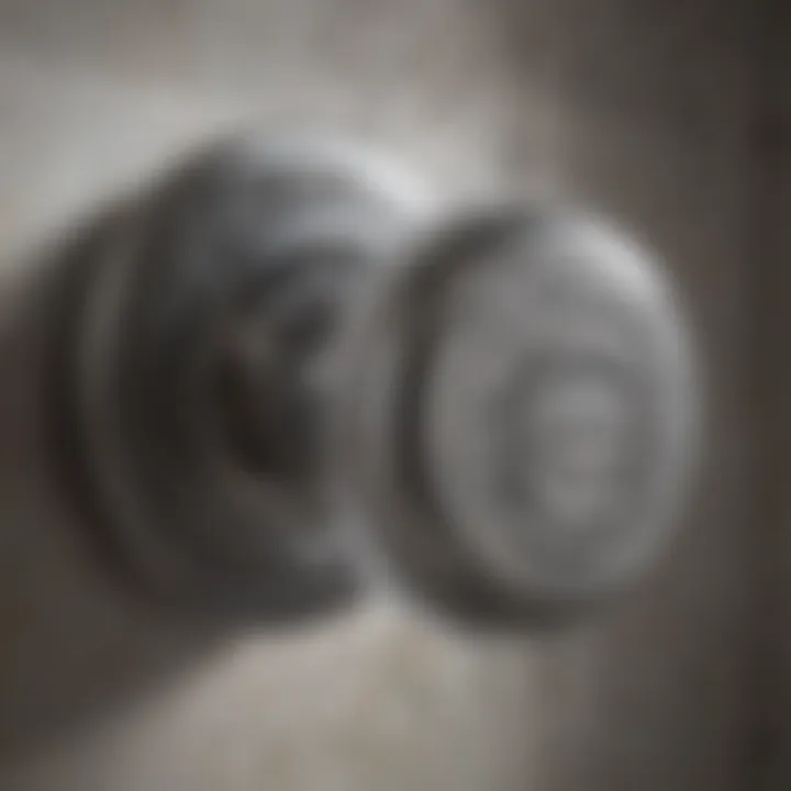 Shower faucet knob