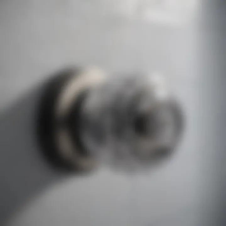 Shower valve handle