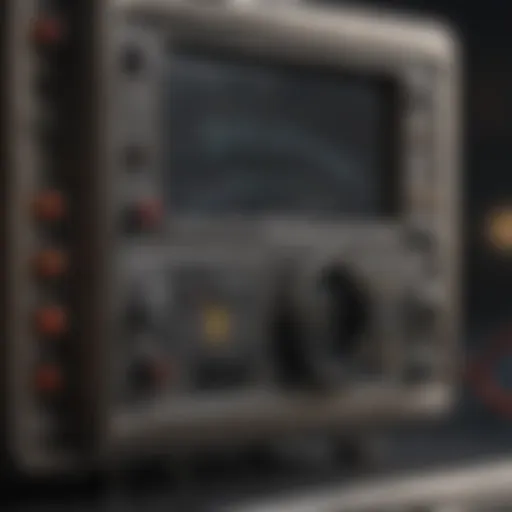 An advanced GB voltage tester displaying intricate circuit details