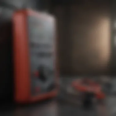 An innovative GB voltage tester showcasing safety features
