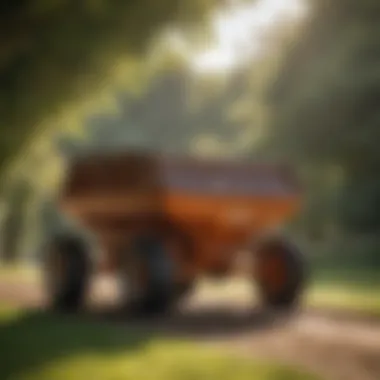 Precision and accuracy of a tow-behind garden spreader