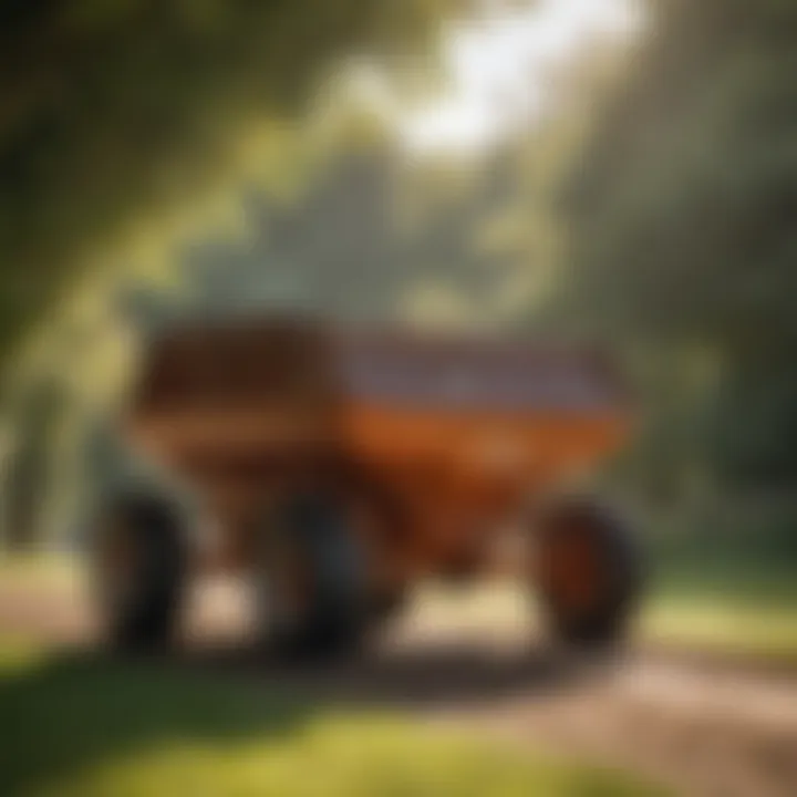 Precision and accuracy of a tow-behind garden spreader