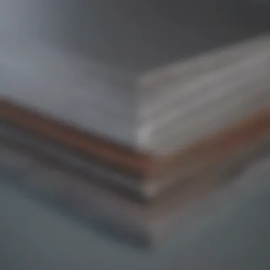 Diversity in Stainless Steel Sheet Options Stack of various types of stainless steel sheets