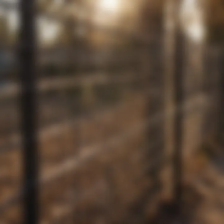 Maintenance schedule for welded wire fencing