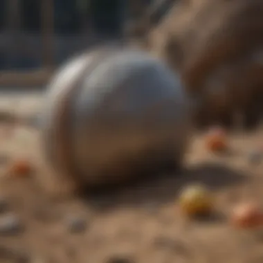 A close-up of high-quality materials used for playground construction