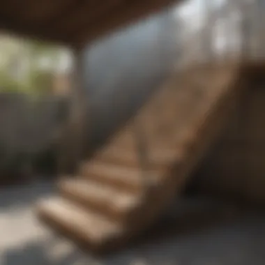 Crafting a sturdy deck stair frame