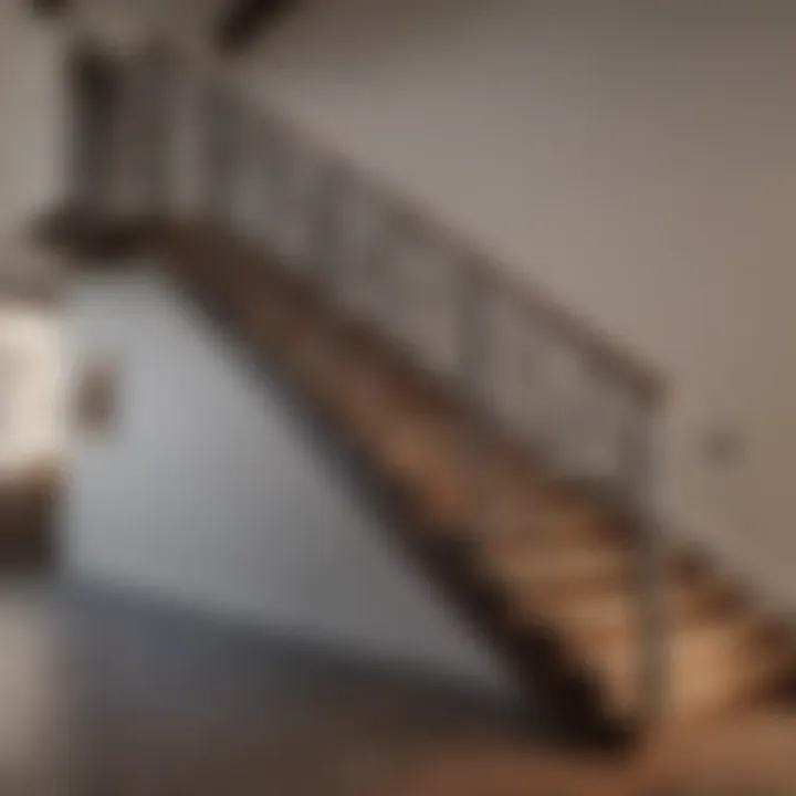 Enhancing the aesthetics of a deck stair frame