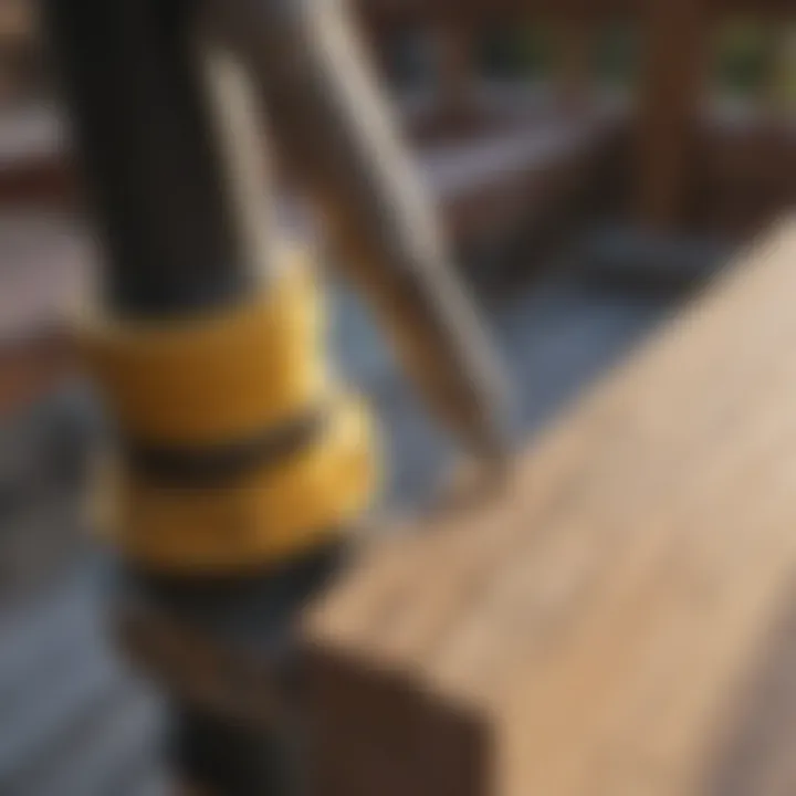 Installation Techniques for Deck Screws An illustration demonstrating proper installation techniques for exterior deck screws on a deck