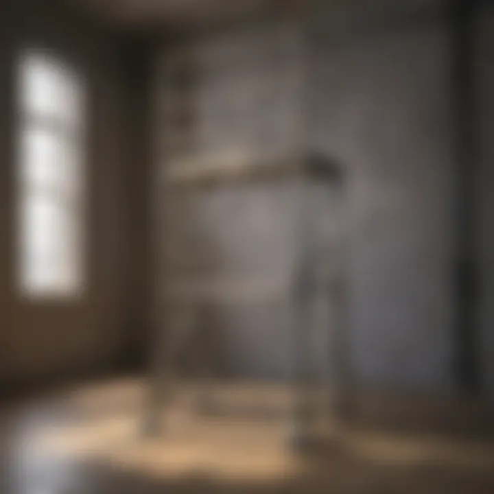 Adjustable Height Indoor Painting Scaffold