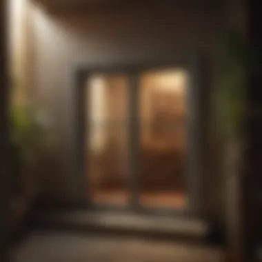 Egress Window in a Residential Setting Illustration of an egress window in a residential basement