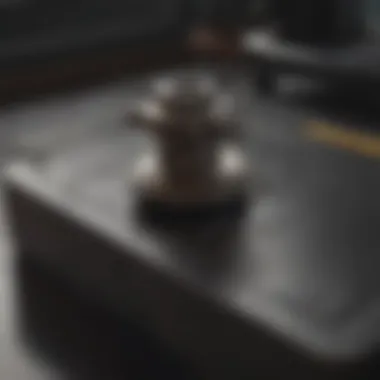 User demonstrating low profile jack usage