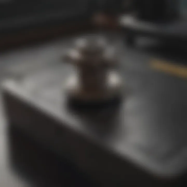 User demonstrating low profile jack usage