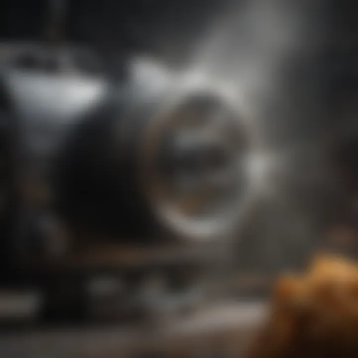 Close-up of a Raid fogger showcasing its features and controls