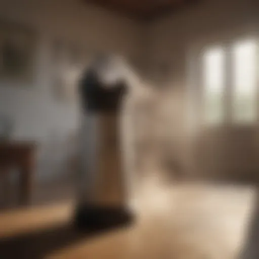 Demonstration of a Raid fogger in action within a residential setting