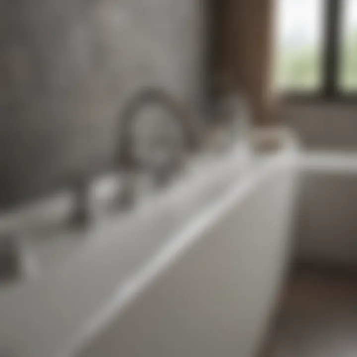 Illustration of essential tools for tub faucet installation