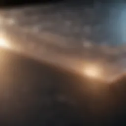 Acrylic sheet highlighting clarity and durability