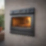 Elegant exterior design of an oven vent cover
