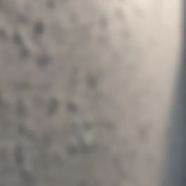 Close-up of the adhesive's formulation components