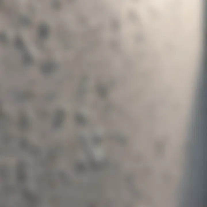 Close-up of the adhesive's formulation components