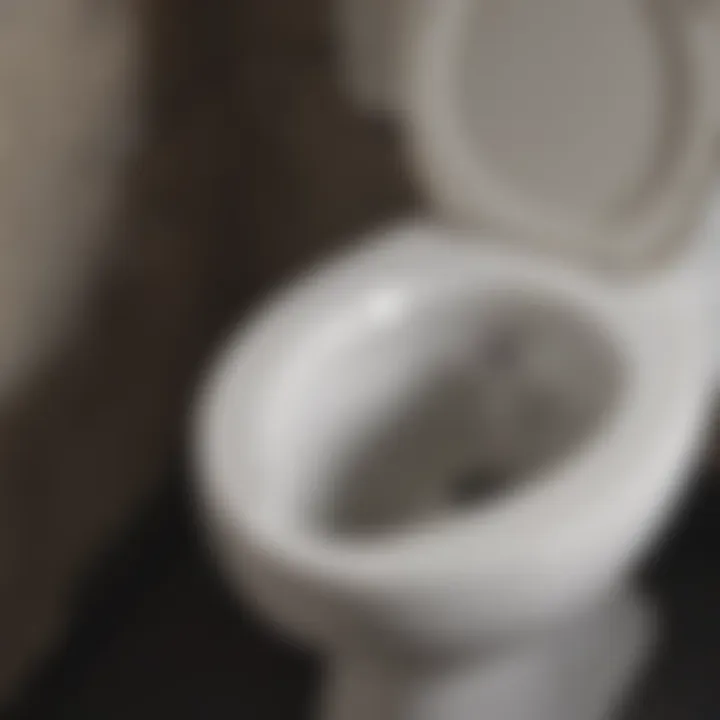 Common issues related to toilet seat caps highlighted in a visual manner.