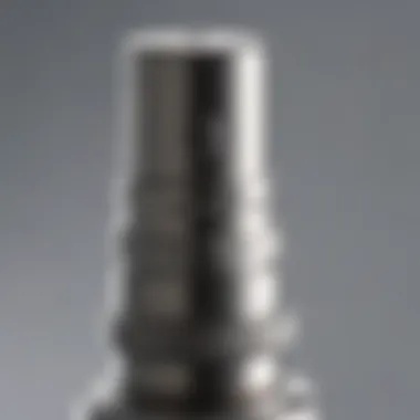 Close-up of the Mirro pressure canner safety valve highlighting its essential function.