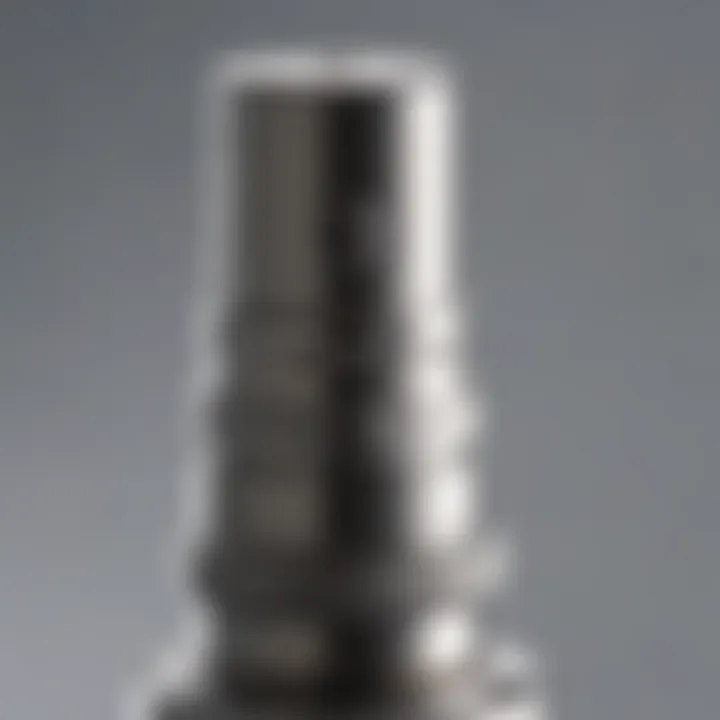 Close-up of the Mirro pressure canner safety valve highlighting its essential function.