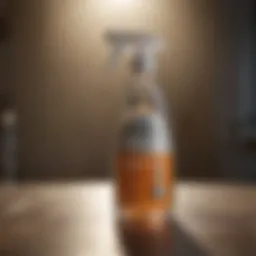 Close-up of Concrobium product spray bottle