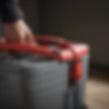 Convenient Carry Handles Convenient carry handles
