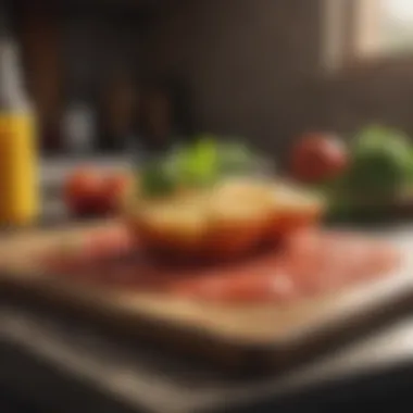 Resilience Exemplified in Plastic Cutting Boards Durable plastic cutting board showcasing resilience