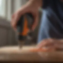 Crafting with precision hot glue gun