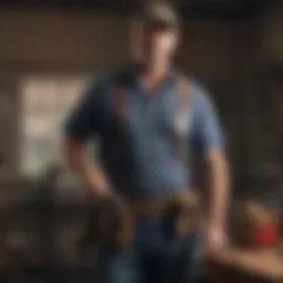 Craftsman With Tool Belt