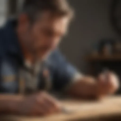 Craftsman Using Precision Tool