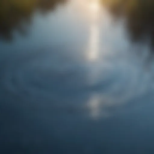 Reflective Ripples dancing under the Sun