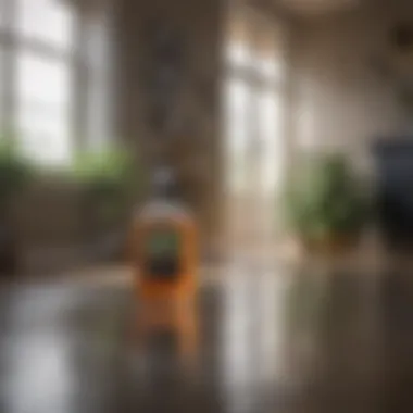 Eco-friendly pest control solution in action