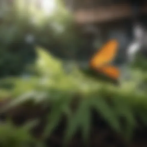 Green botanical ingredients in Cutter Insect Yard Spray